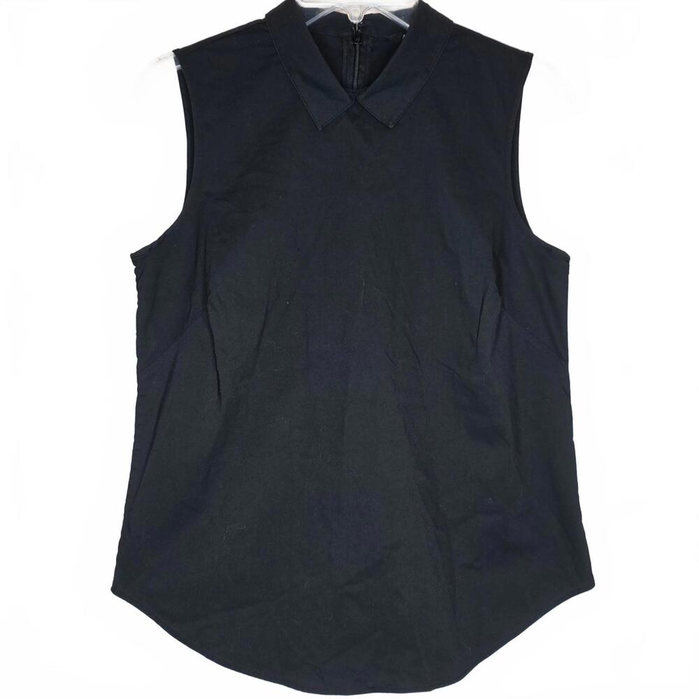 Armani Exchange Women's Black Collared tank top Size Small